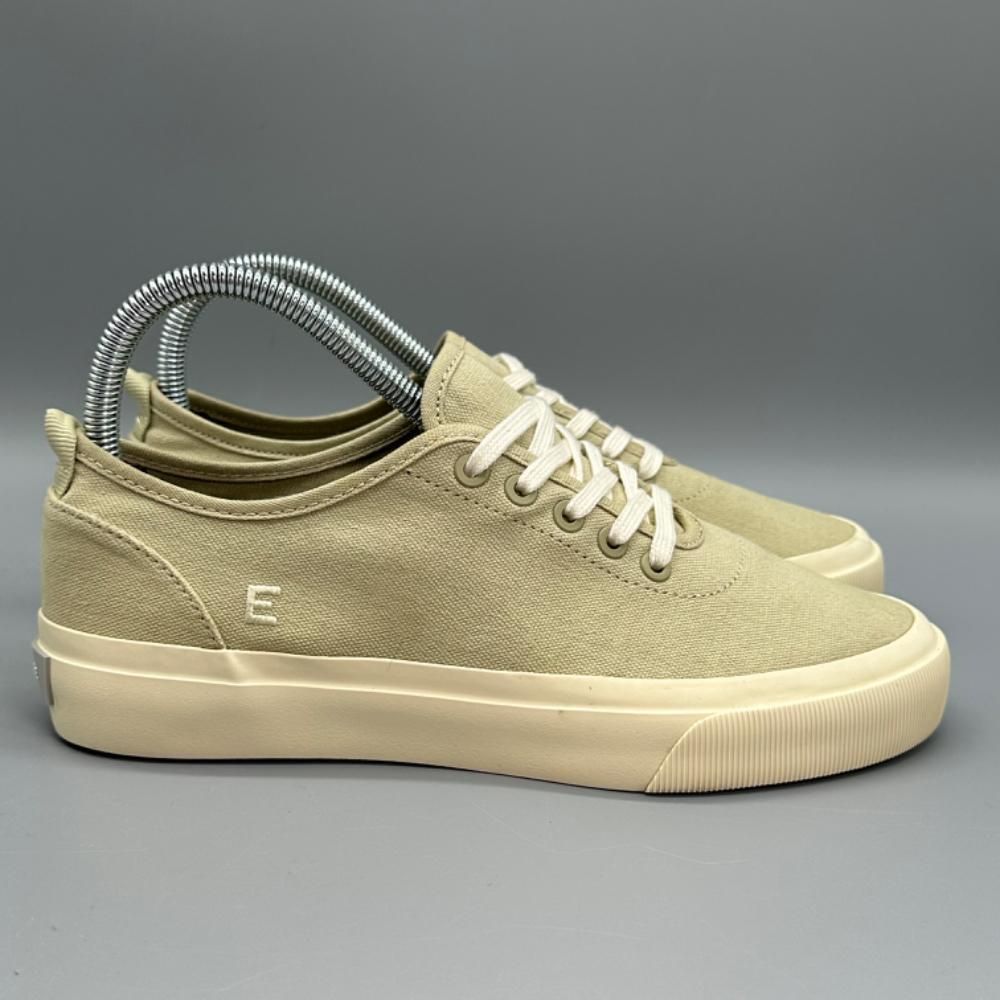 Everlane Forever Sneaker Women's 7 Lace Up Green Sneakers Shoes Low Top Casual